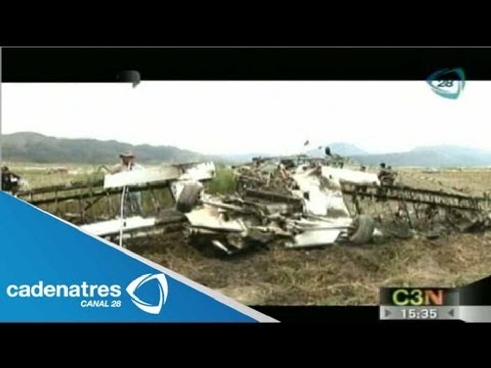 Se desploma una avioneta en Saltillo