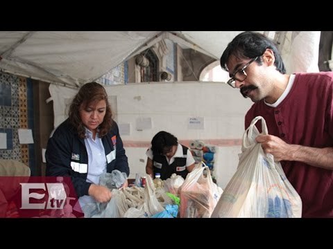 Gobierno del DF instala centro de acopio para afectados por huracán Norbert / Vianey Esquinca