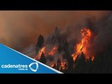 Incendio del Parque Nacional Yosemite triplica su tamaño durante la noche