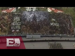 Todo listo para el desfile militar del 16 de septiembre / Vianey Esquinca