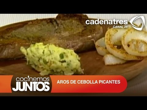 AROS DE CEBOLLA PICANTES ¿Cómo preparar aros de cebolla picantes?