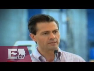 Enrique Peña Nieto habla de la seguridad en Michoacán / Excélsior informa