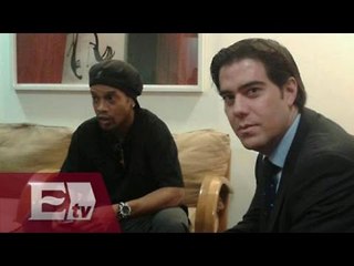 Ronaldinho fue presentado como nuevo jugador de la Gallos de Querétaro  / Andrea Newman