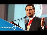 Peña Nieto informa que se invertirá en carreteras e infraestructura del país