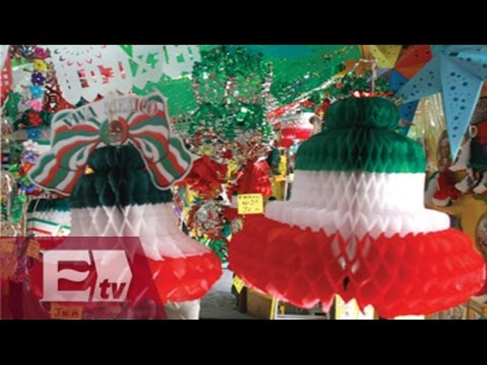 Familias mexicanas se preparan para celebrar la independencia / Excélsior Informa