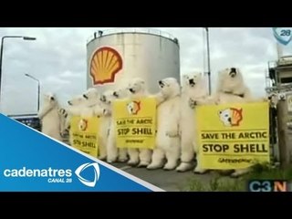 Greenpeace invade una refinería de Shell en Dinamarca