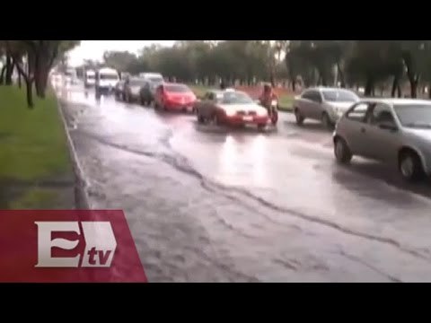 Encharcamientos en ocho delegaciones del DF por lluvias/ Comunidad