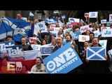 Sondeo revela empate sobre la independencia de Escocia de Reino Unido/ Global