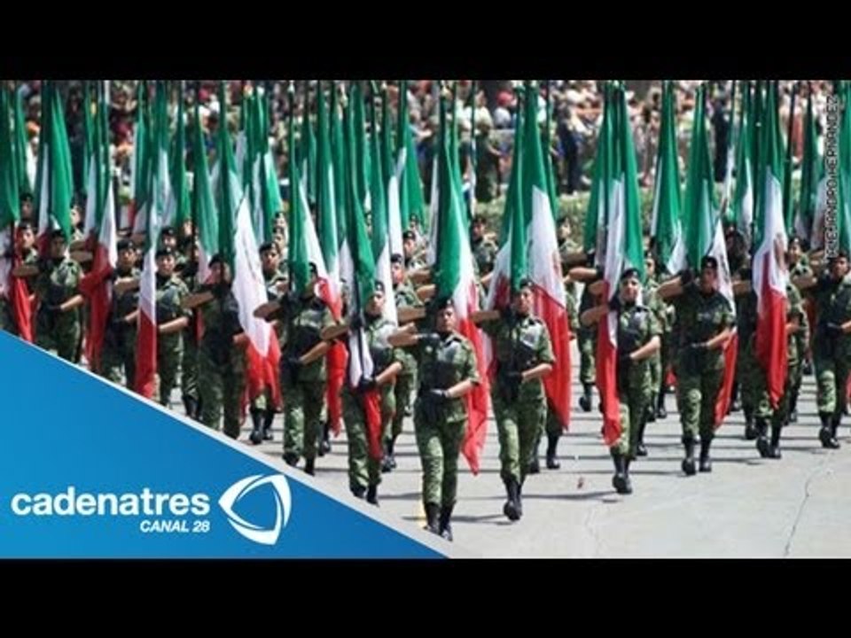 Ejercito realiza ensayo para desfile del 16 de Septiembre / Desfile 16 Septiembre