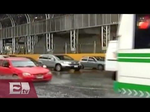 Fuerte lluvia provoca encharcamientos en Oceanía / Todo México