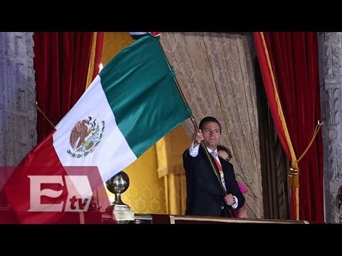 Encabeza Peña Nieto ceremonia del Grito de independencia / Nacional