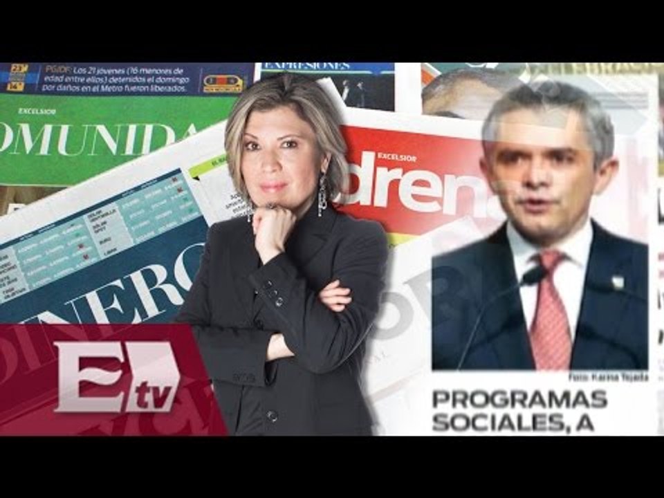 Miguel Ángel Mancera, segundo informe de gobierno / Duro y a las cabezas