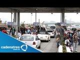 CNTE toma casetas de autopista México-Puebla; alistan nuevas movilizaciones en el DF