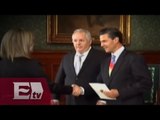Enrique Peña Nieto recibe cartas credenciales de embajadores / Vianey Esquinca