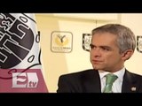 Miguel Ángel Mancera habla sobre las alarmas vecinales / Excélsior Informa