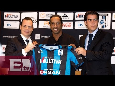 Así se vivió la presentación de Ronaldinho como nuevo Gallo/ Titulares