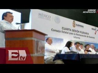 Cuarta sesión plenaria del Consejo Estatal para la restauración de Guerrero  / Andrea Newman