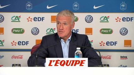 Deschamps «Beaucoup trop tôt pour rappeler Rabiot» - Foot - Bleus - L. nations