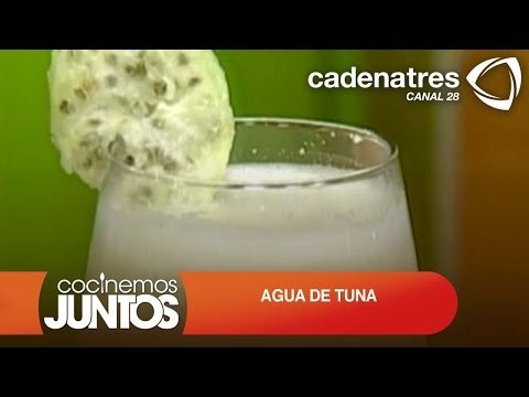 AGUA DE TUNA ¿Cómo hacer agua de tuna?