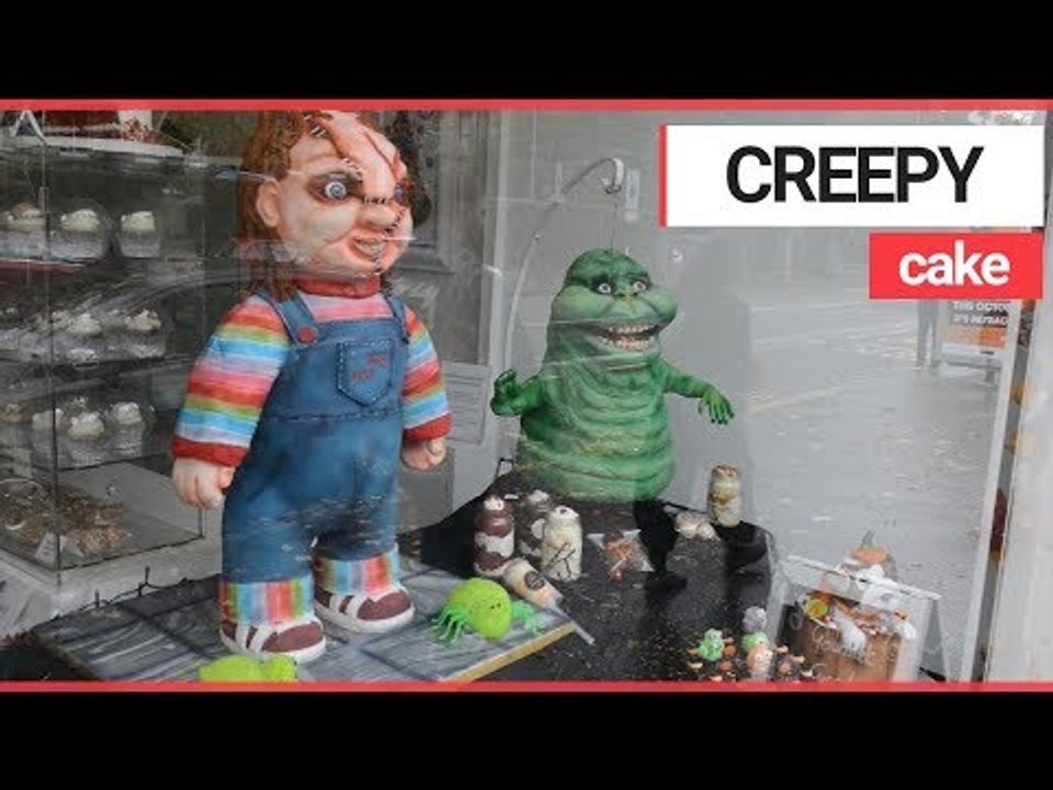 Life-Size Chucky Doll CAKE in Bakery! | SWNS TV