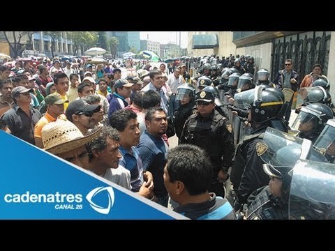 Maestros de otros estados se suman a las protestas contra la aprobación de la Ley Educativa