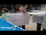 Capitalinos molestos por marchas de la CNTE / Marchas CNTE 2013
