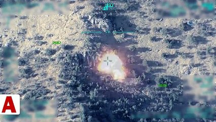 TSK, Kuzey Irak’a düzenlenen hava harekatlarının görüntülerini paylaştı