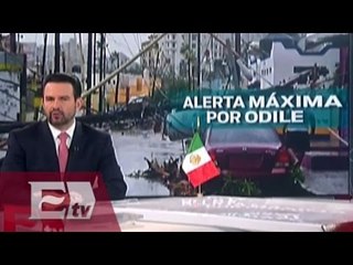 Alerta máxima por la depresión tropical 'Odile' / Pascal Beltrán