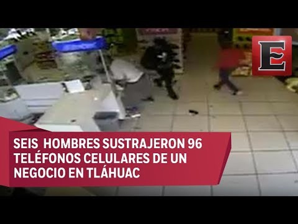 Detienen a banda dedicada al robo de celulares en tiendas departamentales