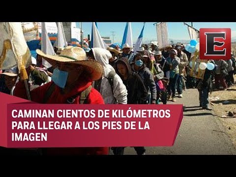 Peregrinos viajan a Jalisco para venerar a la Virgen de San Juan de los Lagos