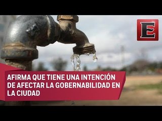 Falta de agua potable en la CDMX por cierre arbitrario de válvulas: Mancera