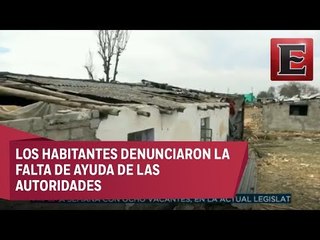 Tornado en el Estado de México deja daños en al menos 50 casas