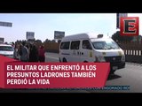 Asesinan a dos presuntos ladrones en la México-Puebla