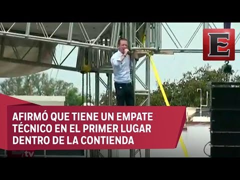 Terminan precampañas: Anaya asegura que en última encuesta indica empate con AMLO