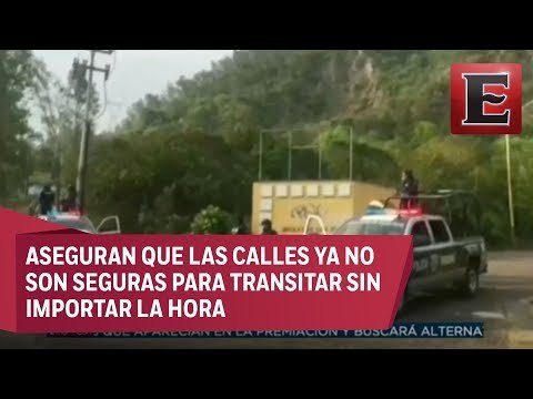 Habitantes de Tepic viven con temor tras enfrentamientos del crimen organizado