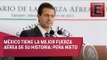 Peña Nieto encabeza Día de la Fuerza Aérea Mexicana