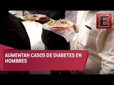 Aumentan drásticamente los casos de diabetes en hombres