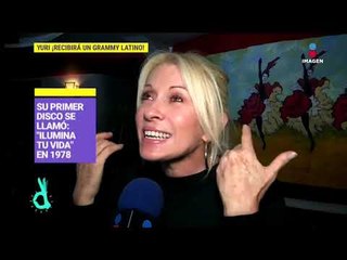 Yuri nos cuenta que recibirá un Grammy Latino | De Primera Mano