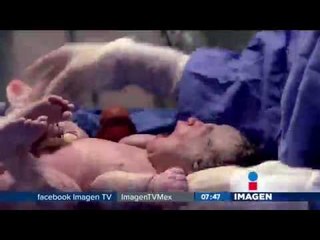 Nace el primer bebé de 2017