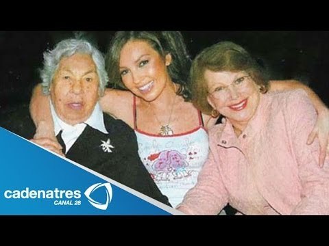 Abuela de Thalia confiesa que sus nietas ya no se acuerdan de ella