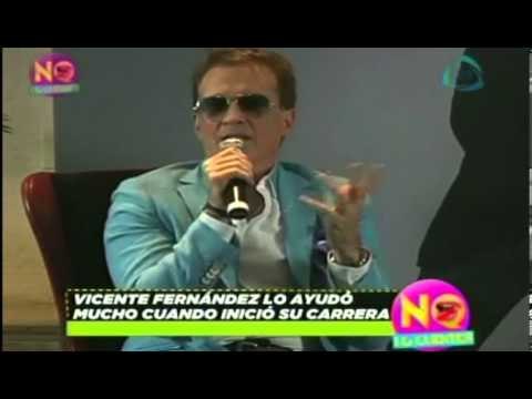 Mijares confiesa que un cantante lo apoyo mucho al inicio de su carrera