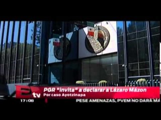 PGR "invita" a declarar a Lázaro Mazón por caso Ayotzinapa / Andrea Newman