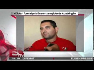 Dictan formal prisión contra regidor de Apatzingán / Excélsior Informa