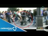 Golpean a reportera del periódico Excélsior / Marchas del 2 de Octubre