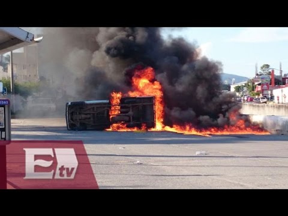 Normalistas causan destrozos en el Palacio de Gobierno de Guerrero / Excélsior Informa