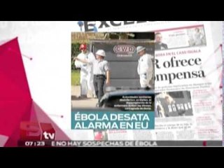 Ébola desata alarma en Estados Unidos / Duro y a las cabezas