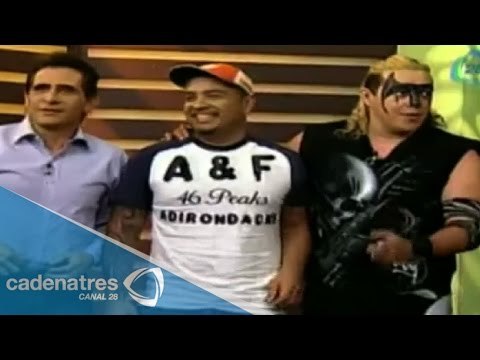 ¡LUCHA LIBRE! Rey Bucanero en el foro de Nuestro Día / Lucha CMLL Cadena Tres