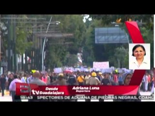 Protestas en Guanajuato por el asesinato de estudiante / Nacional