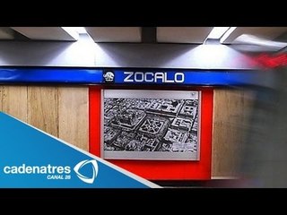 Reabren la estación Zócalo tras permanecer cerrada 4 semanas