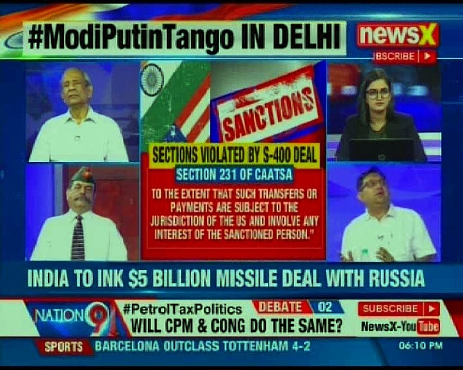 19th India-Russia Annual Bilateral Summit: India and Russia are likely to ink a S-400 Missile Deal